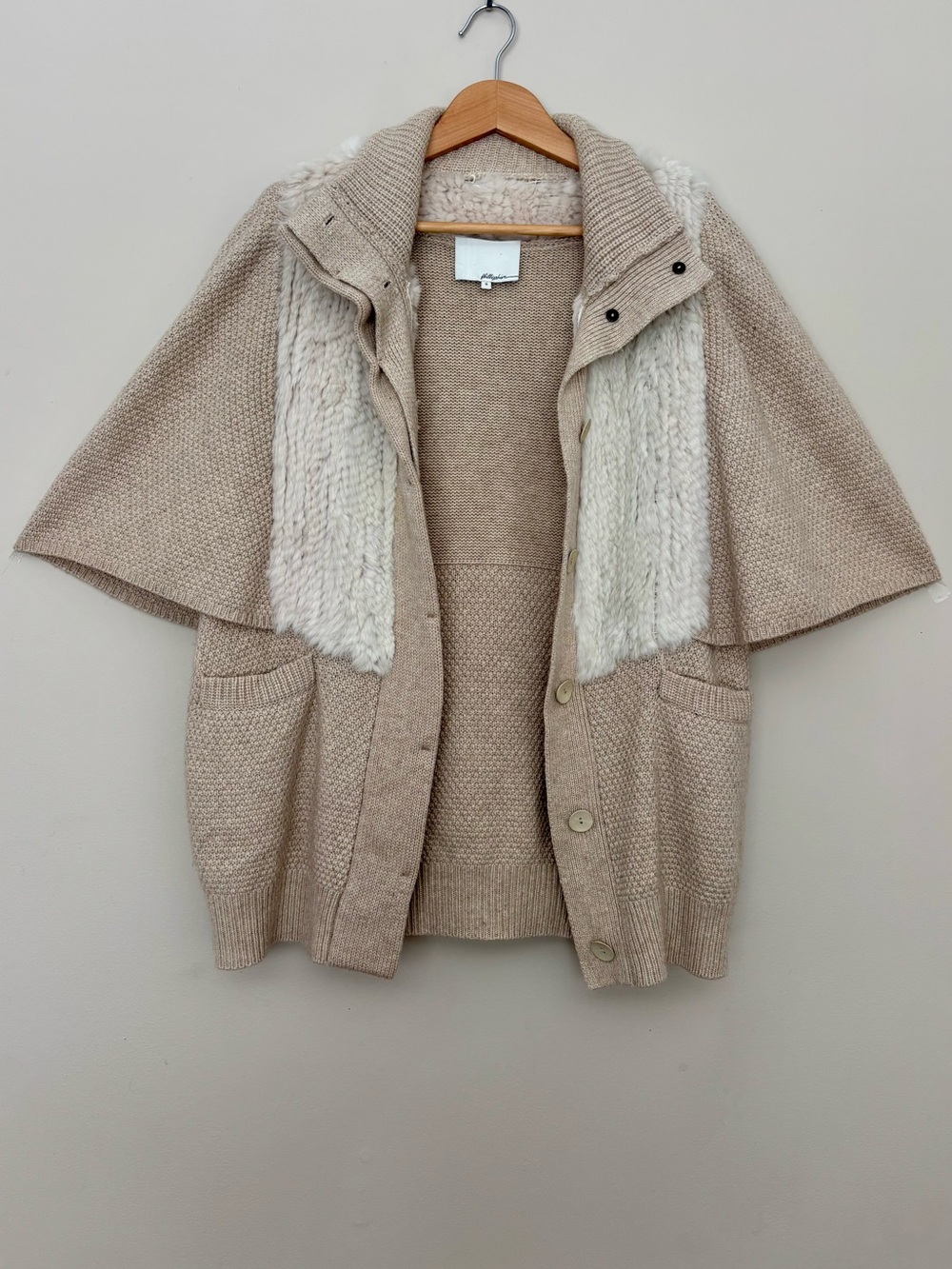 Phillip Lim Fur Capelet - S